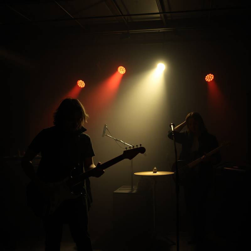 Ein Screenshot von einem Musikvideo einer Schweizer Indie-Band.